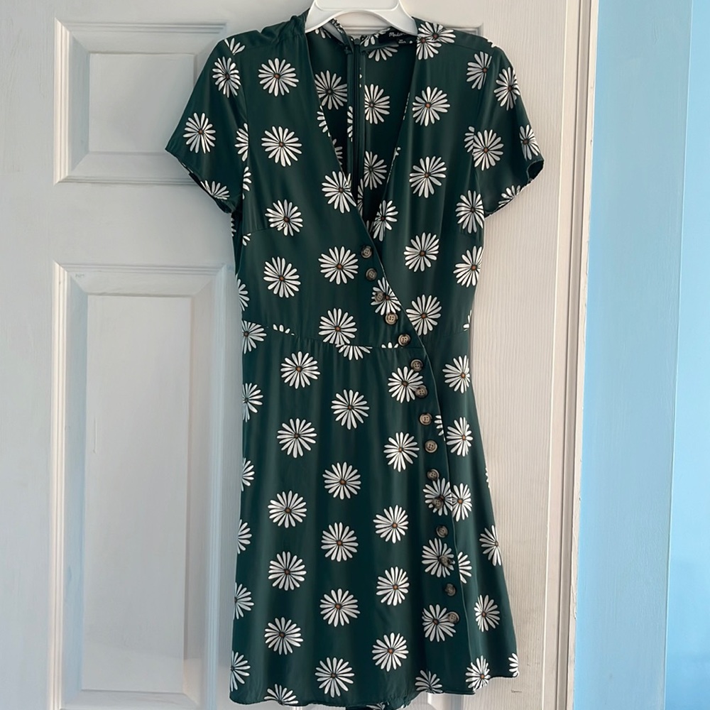Madewell Floral Print Dress